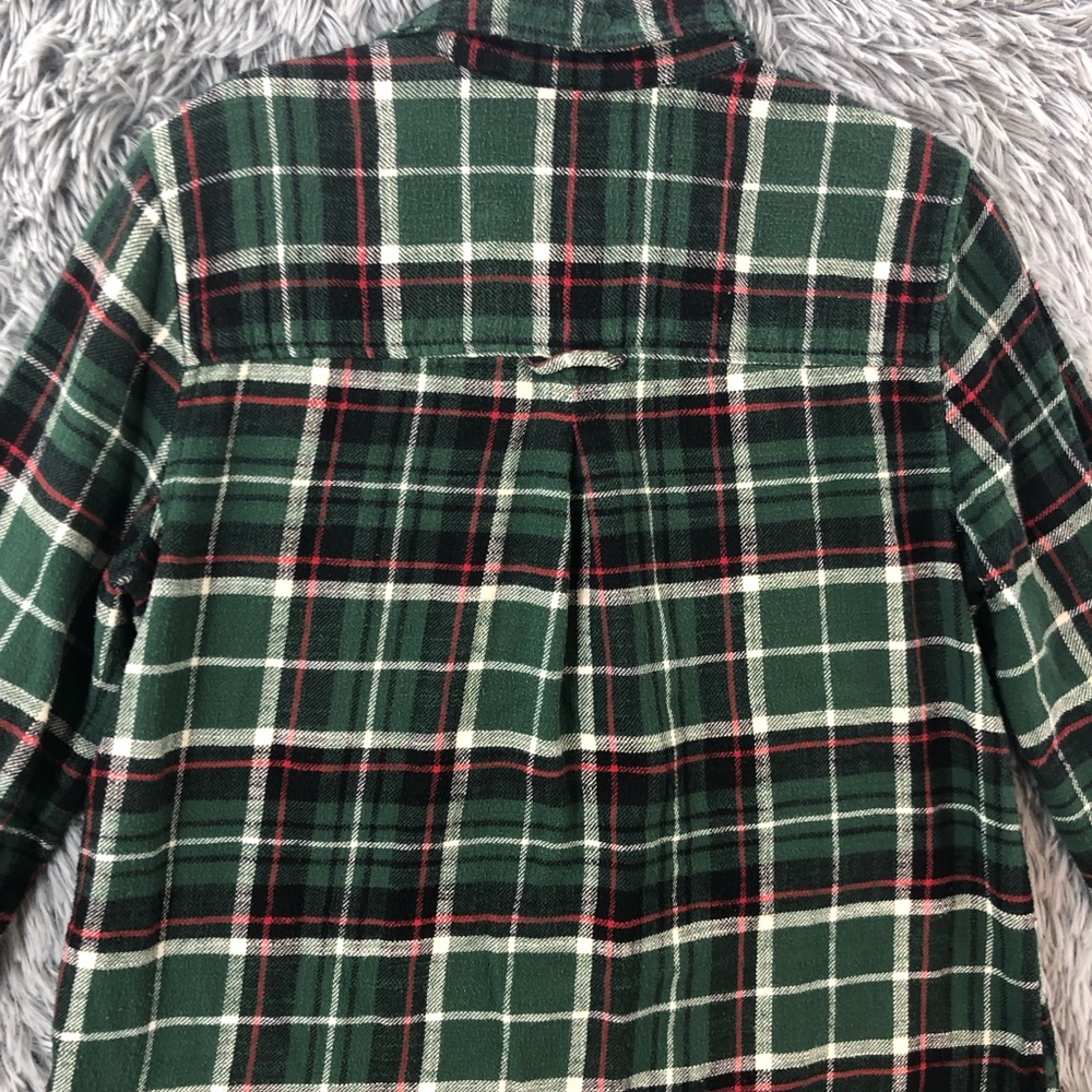 American Eagle Shirt Womens Medium Amazingly Soft Plaid Checkered Button Front - Picture 12 of 12